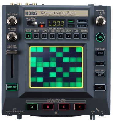 Inside a KORG Kaossilator Pro - Nothing to see here 